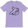 mickey pistol hands gun hip hop mens r&amp;b gangsta banksy grey t shirt s T-Shirt
