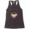 no coffee no workee Racerback Tank