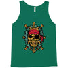 pirate bones skull Tank Top