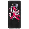 breast cancer awareness hope ribbon heart Samsung Galaxy S8 Plus