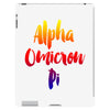 Alpha Omicson Pi iPad 3 and 4 Case