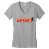 sport Women's V-Neck T-Shirt