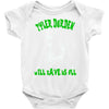 tyler durden will save us all fight club anarchist Baby Onesie