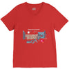 chucknorium V-Neck Tee