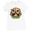 til death do us purr Ladies Fitted T-Shirt