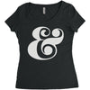 ampersand Women's Triblend Scoop T-shirt