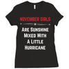 November Girls Ladies Fitted T-Shirt