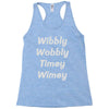 wibbly w0bbly Racerback Tank