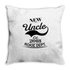 New Uncle 2018 Rokie Dept. Throw Pillow
