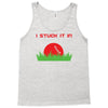 disc golf dirty sex joke pun ground penetration Tank Top