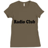 Radio Club logo Ladies Fitted T-Shirt