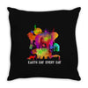earth day every day Throw Pillow