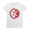 pi day logo Ladies Fitted T-Shirt