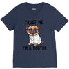 trust me i'm a dogtor V-Neck Tee