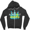 we are the almig17ty seniors carver high school Zipper Hoodie