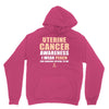 Uterine Cancer Awareness I Wear Peach For Some Special To Me Unisex Hoodie