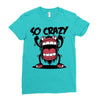 so crazy Ladies Fitted T-Shirt
