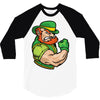 happy saint patrick day 3/4 Sleeve Shirt