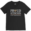 proud autism nana V-Neck Tee
