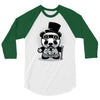 steampunk panda 3/4 Sleeve Shirt
