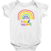 love wins Baby Onesie
