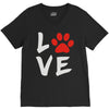 love dog paw V-Neck Tee