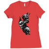 Kuru kafalar Ladies Fitted T-Shirt