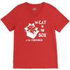 the cat in the box V-Neck Tee