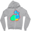 lord snail Zipper Hoodie