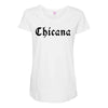 chicana Maternity Scoop Neck T-shirt