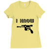 i love you and i know1 Ladies Fitted T-Shirt