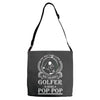 Golfer Pop Pop Adjustable Strap Totes