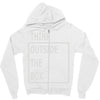 think outside the box Zipper Hoodie