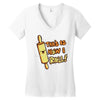 this İs how i roll Women's V-Neck T-Shirt