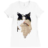 cat1 Ladies Fitted T-Shirt