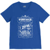 Vintage Aged To Perfection 1946 V-Neck Tee
