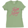 team miley Ladies Fitted T-Shirt