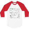 rayguns 3/4 Sleeve Shirt