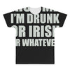 kiss me i'm drunk or irish All Over Men's T-shirt