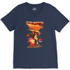 fire storm V-Neck Tee