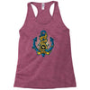 king of pirates anchor Racerback Tank
