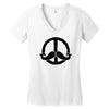 dude (2) Women's V-Neck T-Shirt
