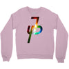 jake paul colorful galaxy Crewneck Sweatshirt