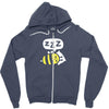 slumbeer bee Zipper Hoodie