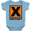 irritant symbol Baby Onesie