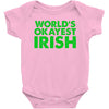 world's okayest irish Baby Onesie