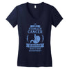 I am a Stomach Tumor Survivor - What's Your Superpower? Women's V-Neck T-Shirt