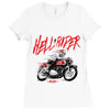 hell rider Ladies Fitted T-Shirt