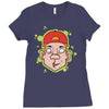hip hop guy Ladies Fitted T-Shirt