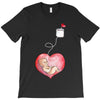 Mom and Baby are Connected to the Heart T-Shirt